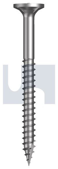 SCREW T17 BUGLE BATTEN ZINC 14-10 X 75 